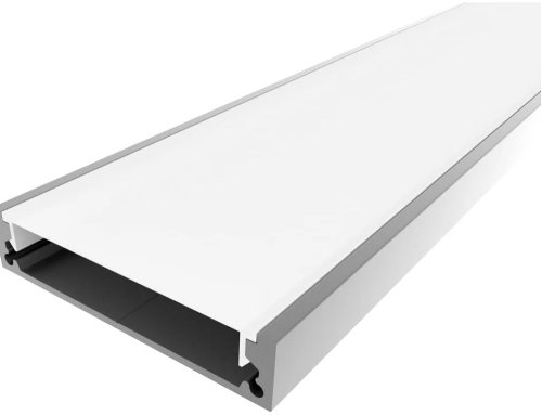 Профиль для светодиодной ленты встраиваемый LedCraft 2000x50x10мм 2000мм фото Профиль для светодиодной ленты встраиваемый LedCraft 2000x50x10мм 2000мм картинка